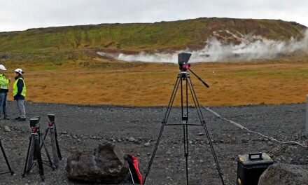 First MIRICO system deployment for fugitive gas emission measurement at Hellisheiði